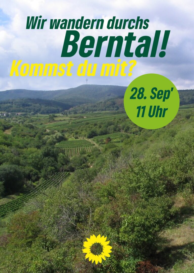 Wandern durchs Berntal